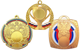 Спортивные медали, d-70 мм